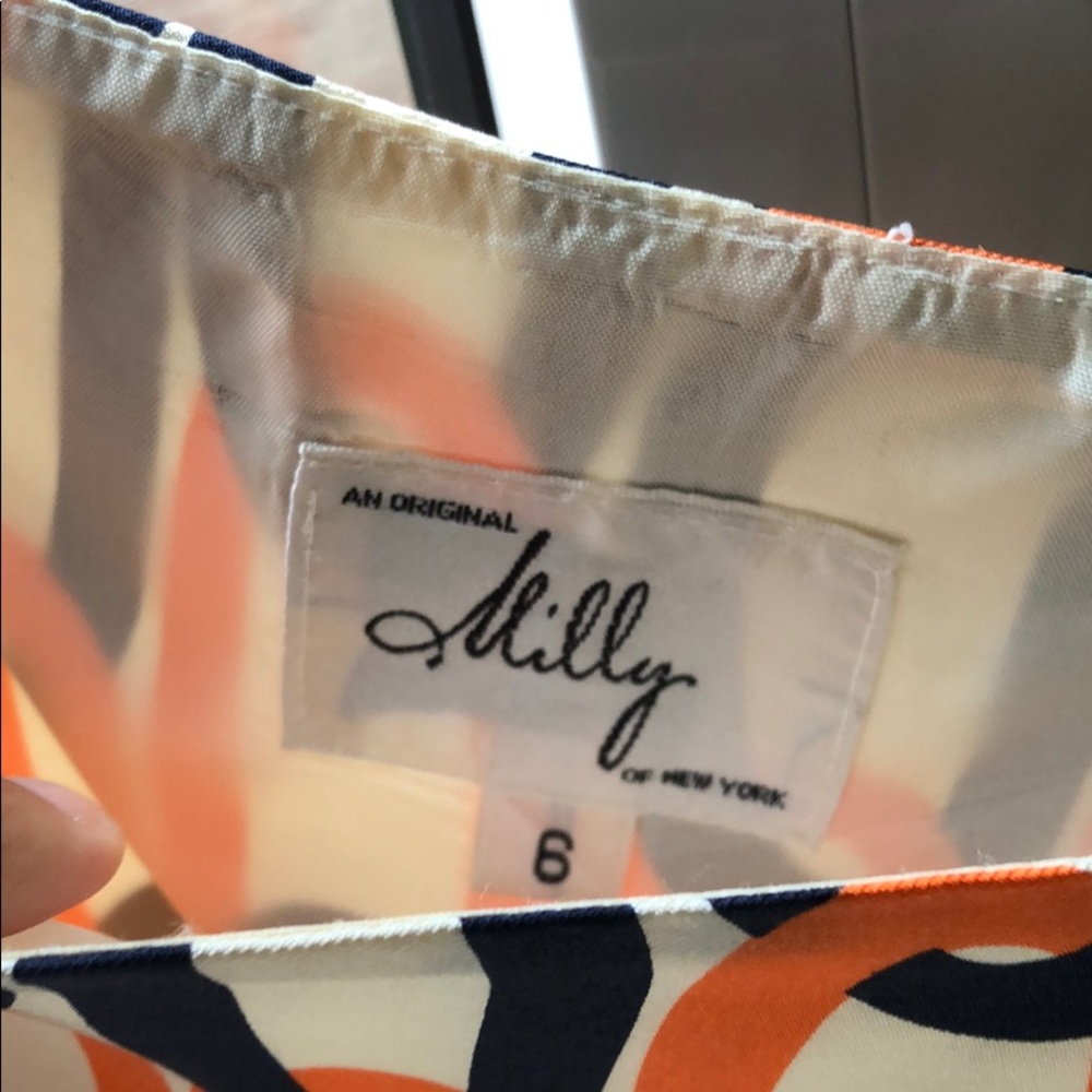 Milly silk mini skirt - Picture 4 of 7